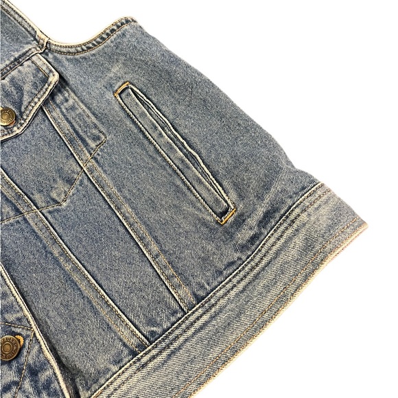 Eddie Bauer Denim Button Up Vest | Women's S - Picture 4 of 6